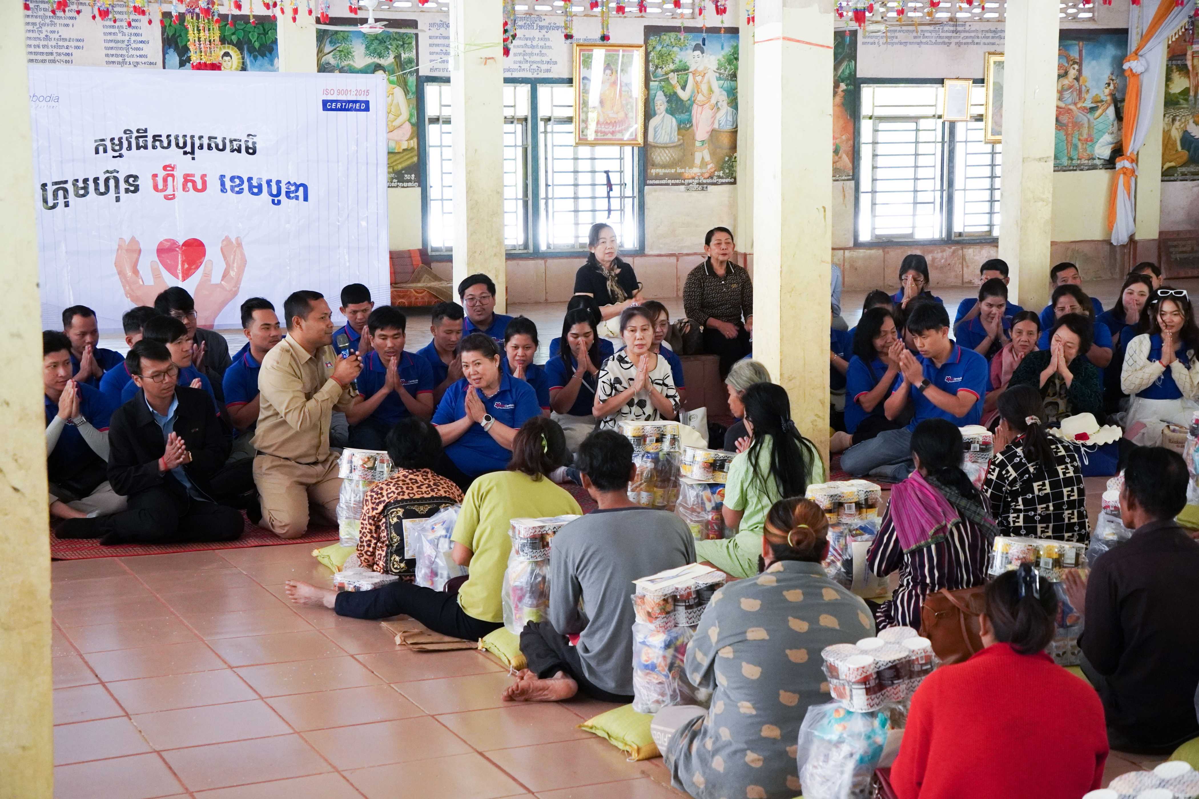 Giving Back: First Cambodia’s CSR Initiative at Banteay Srei Village 